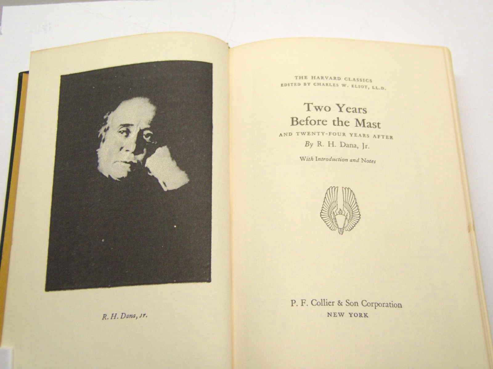 Two Years Before the Mast and Twenty-Four Years After - Harvard Classics used book depot