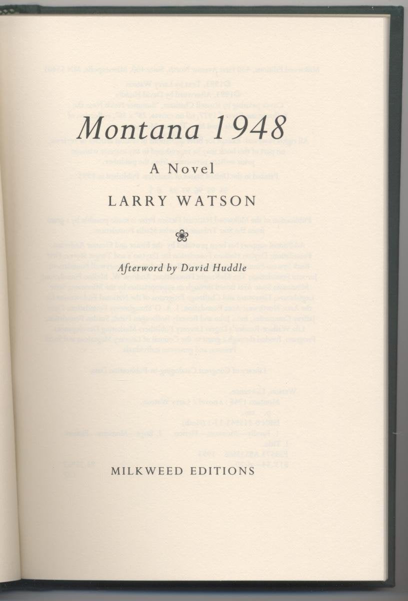 Montana 1948 used book depot