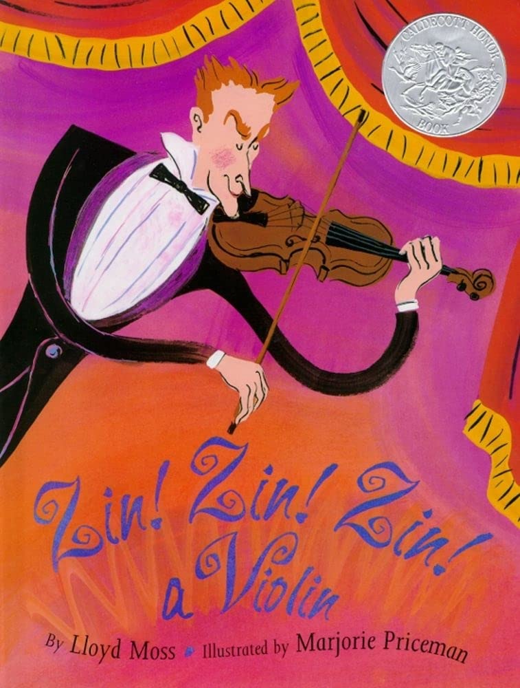 Zin! Zin! Zin! A Violin (Caldecott Honor Book) used book depot