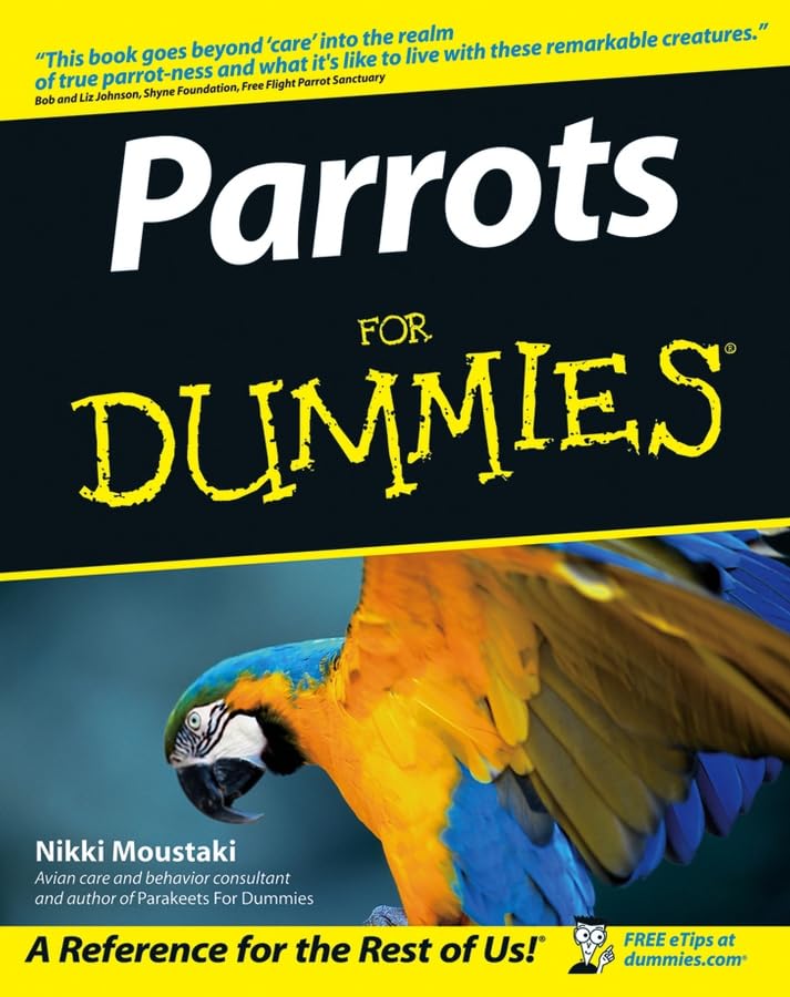 Parrots For Dummies used book depot