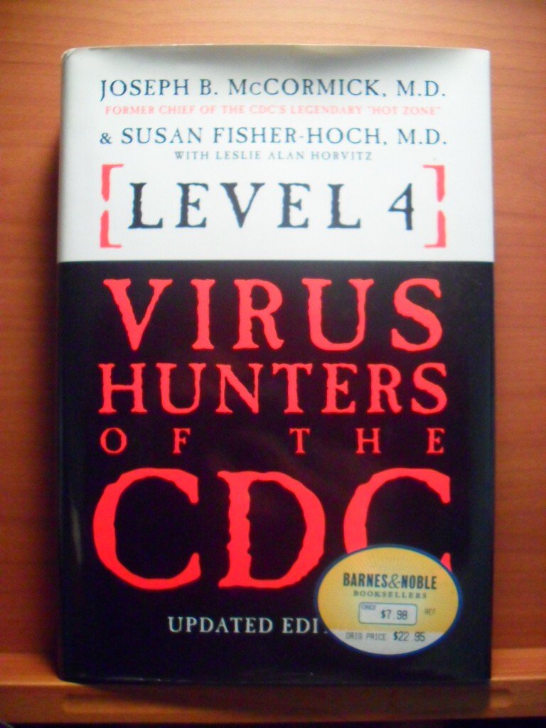 Level 4: Virus Hunters of the CDC used book depot