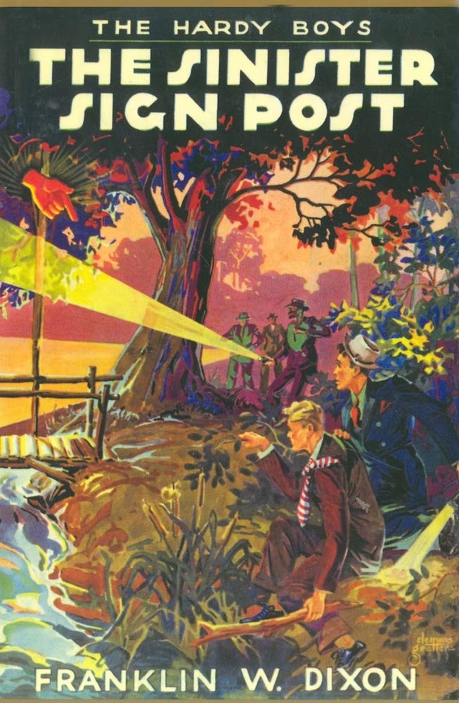 The Sinister Signpost (Hardy Boys, Book 15) used book depot