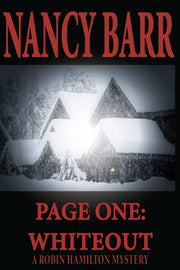 Page One: Whiteout (Robin Hamilton Mystery) used book depot