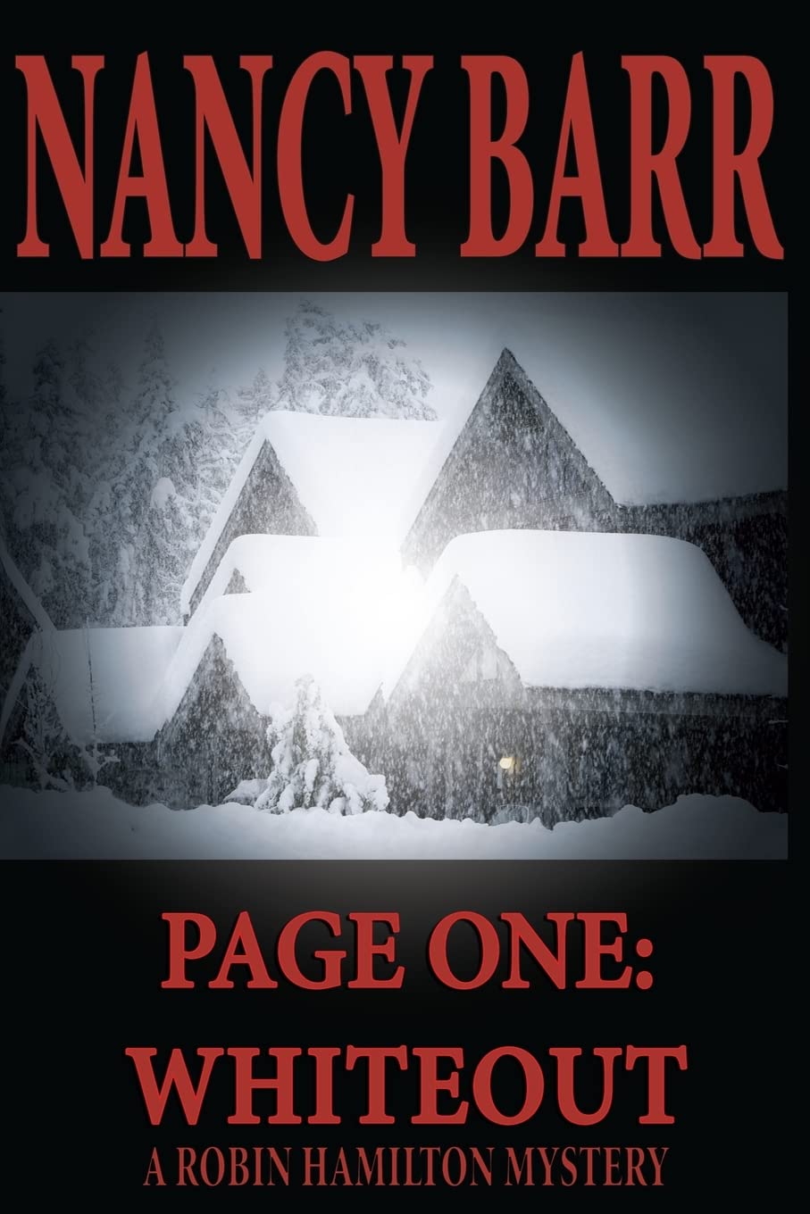 Page One: Whiteout (Robin Hamilton Mystery) used book depot