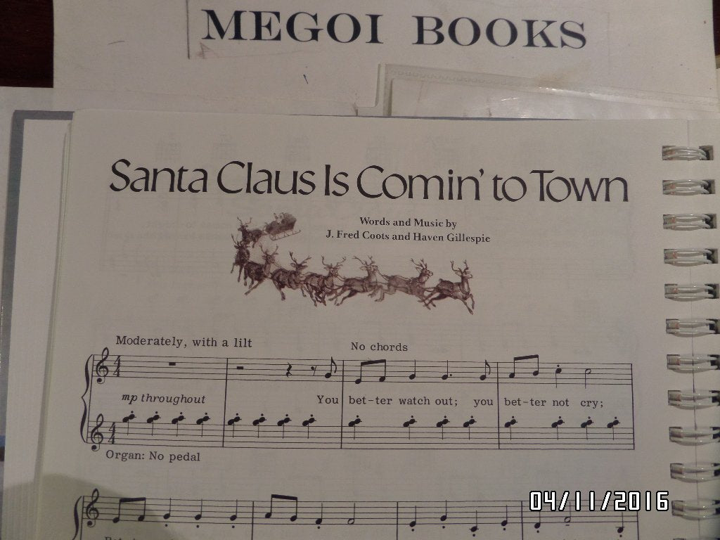 The Reader's Digest Merry Christmas Songbook used book depot