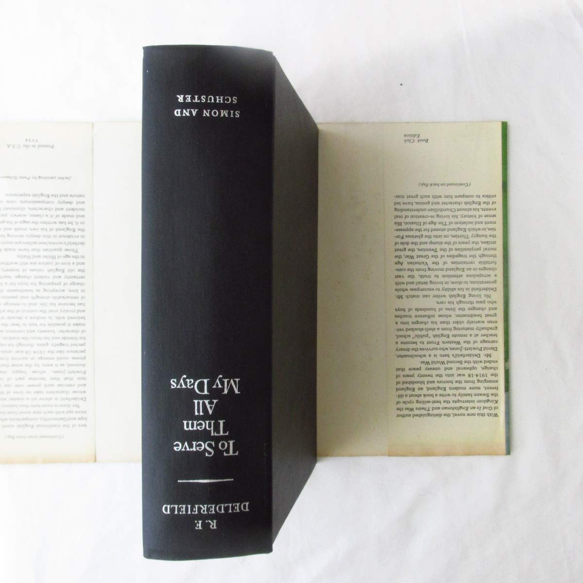 To Serve Them All My Days, A Novel used book depot