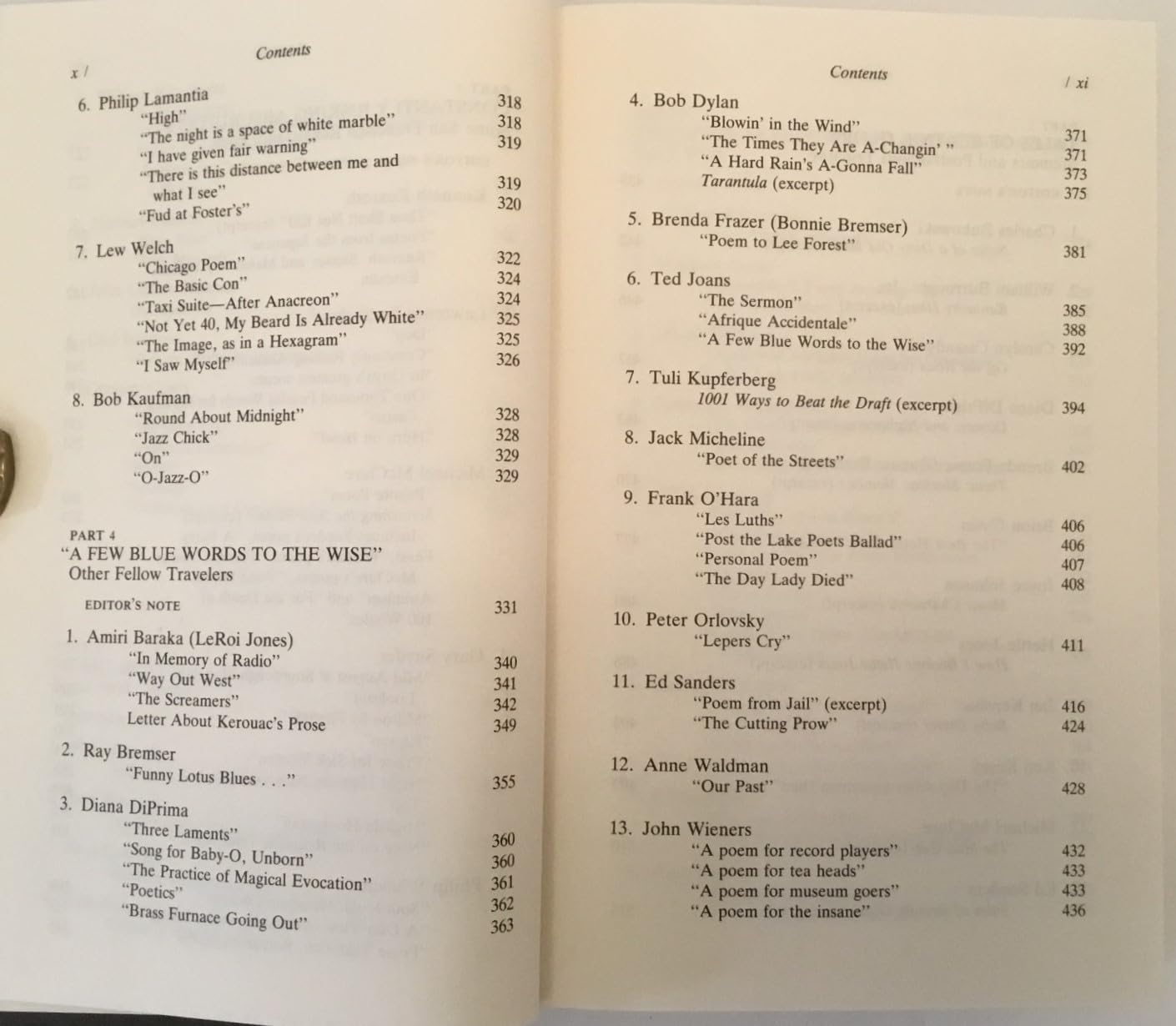 The Portable Beat Reader used book depot