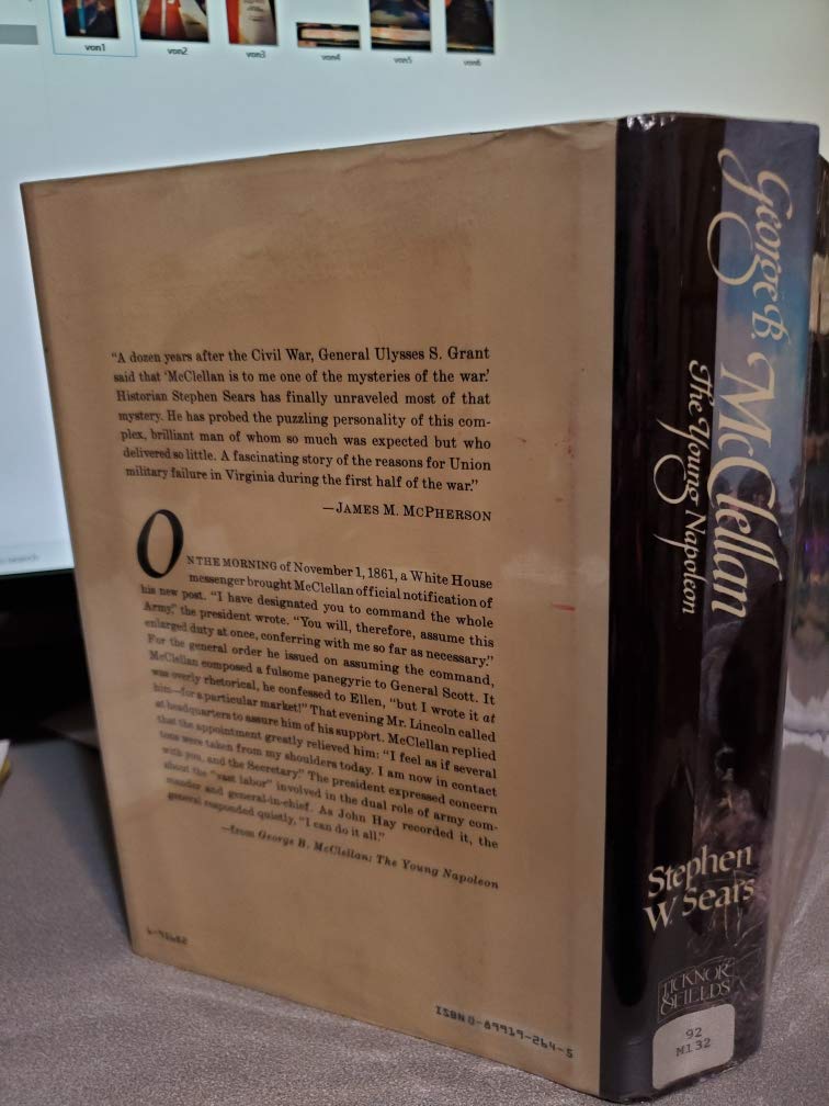 George B. McClellan: The Young Napoleon used book depot