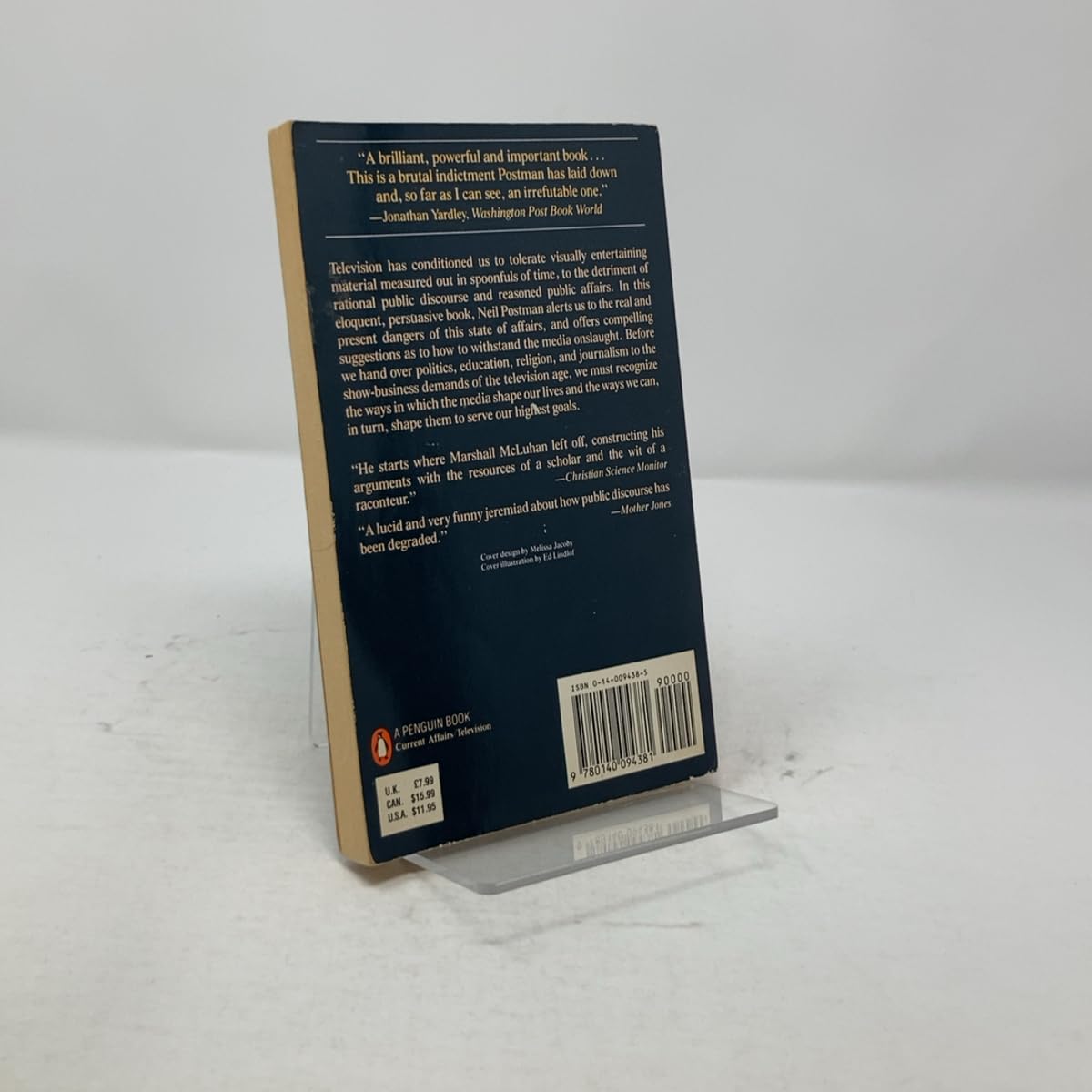 Amusing Ourselves to Death: Public Discourse in the Age of Show Business used book depot