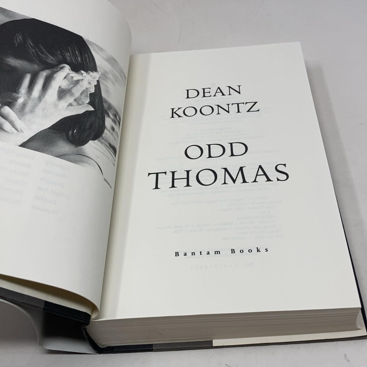 Odd Thomas used book depot