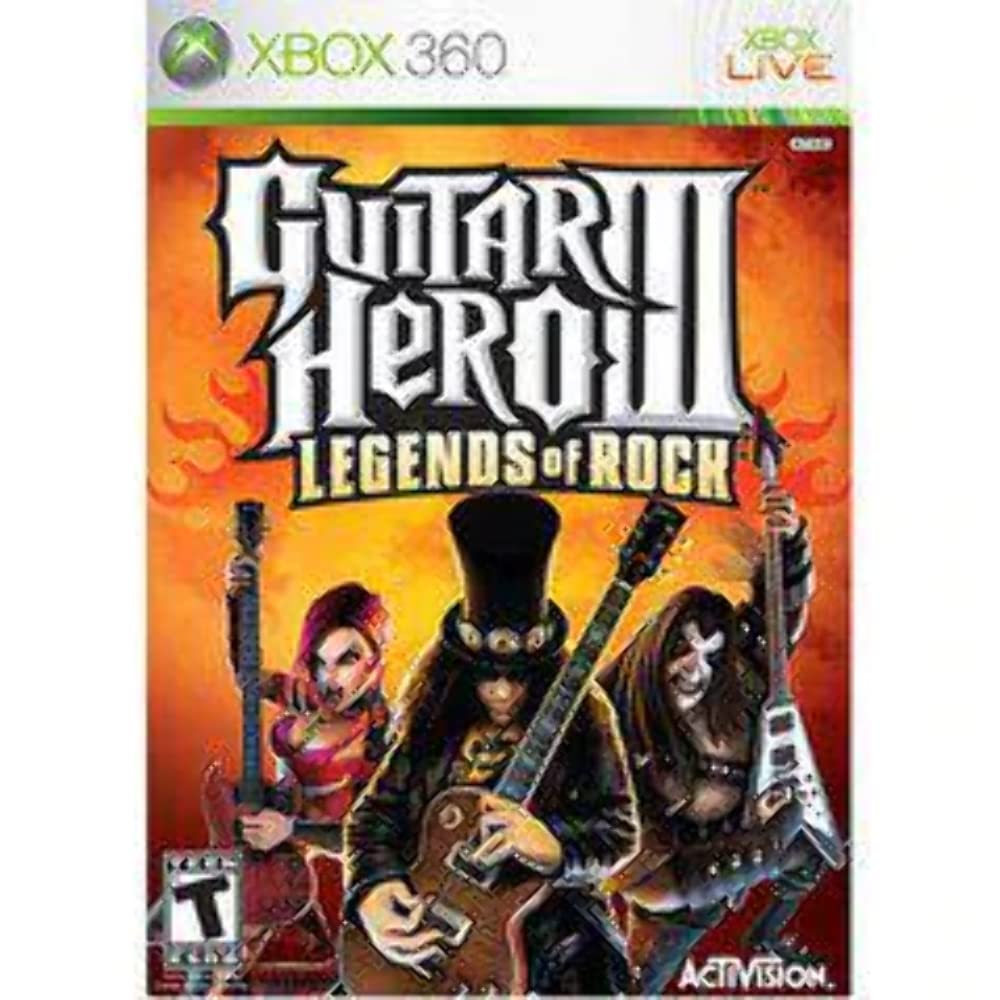 Guitar Hero III: Legends of Rock - Xbox 360 used book depot