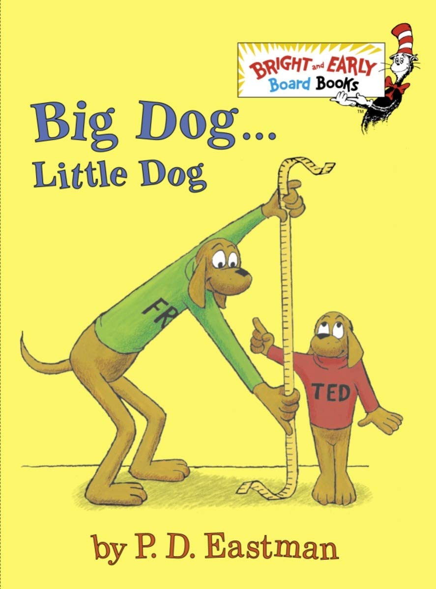 Big Dog . . . Little Dog (Bright & Early Board Books) used book depot