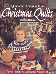 Quick Country Christmas Quilts used book depot