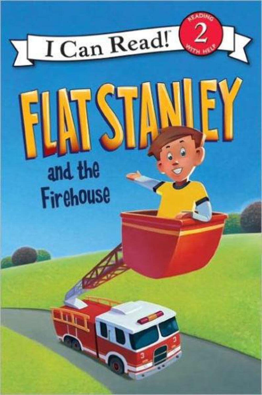 Flat Stanley and the Firehouse (I Can Read Level 2) used book depot