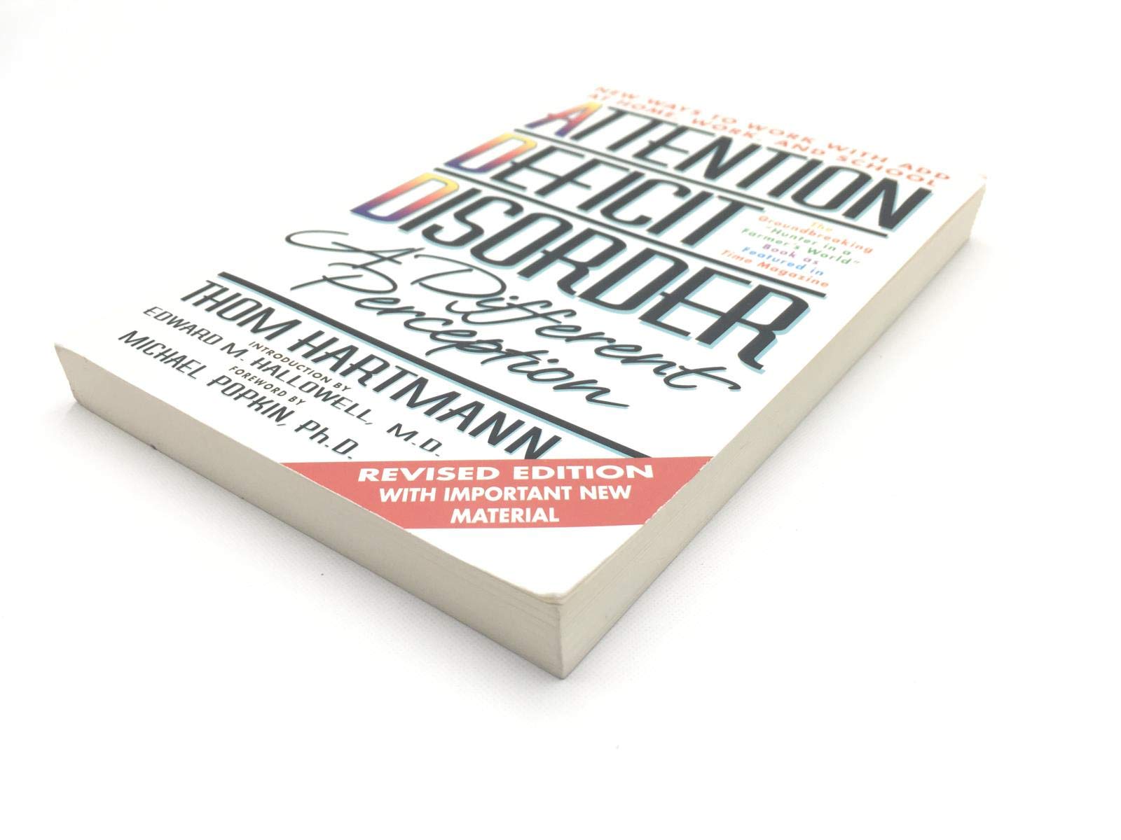 Attention Deficit Disorder: A Different Perception used book depot