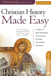 Christian History Made Easy Participant Guide (DVD Small Group) used book depot