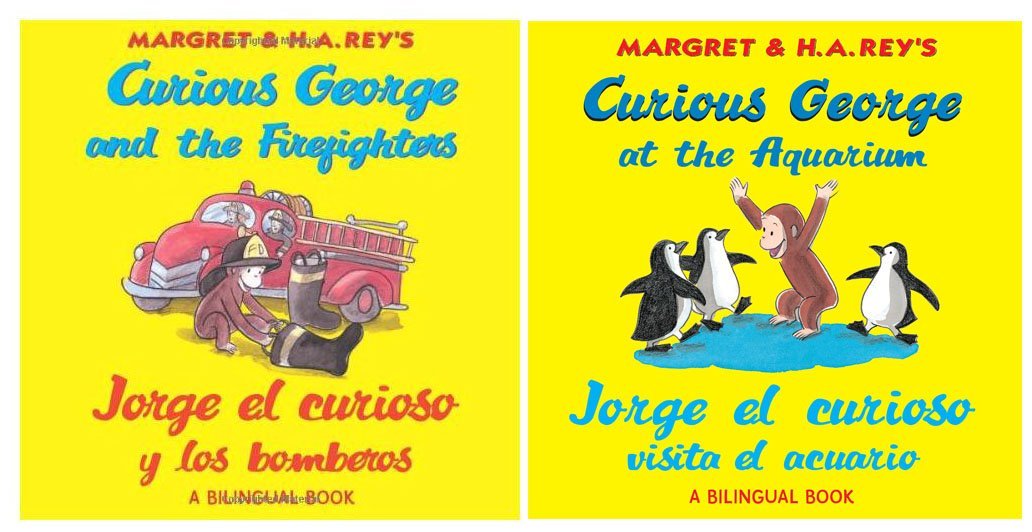Curious George and the Firefighters / Jorge El Curioso Y Los Bomberos (English and Spanish Edition) used book depot