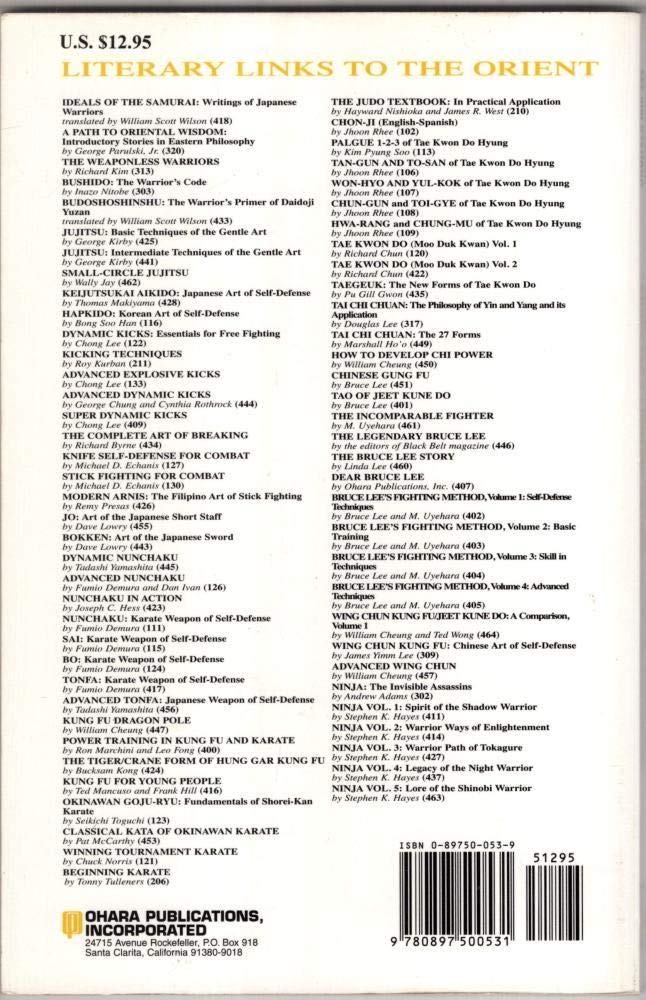 Bruce Lee's Fighting Method, Vol. 4 (4) used book depot