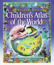 The Reader's Digest Children's Atlas of the World used book depot