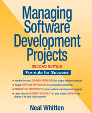 Managing Software Development Projects: Formula for Success, 2nd Edition used book depot