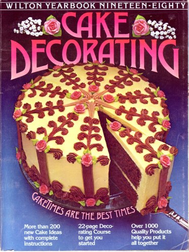 Wilton Cake Decorating Yearbook 1980 used book depot