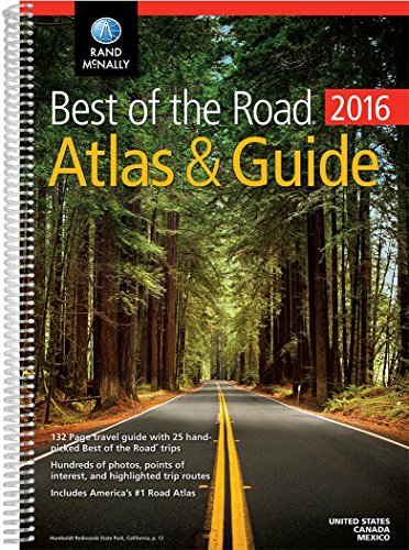 Rand McNally 2016 Best of the Road Atlas  Guide NEW Rand McNally Road Atlas and Travel Guide Rand McNally