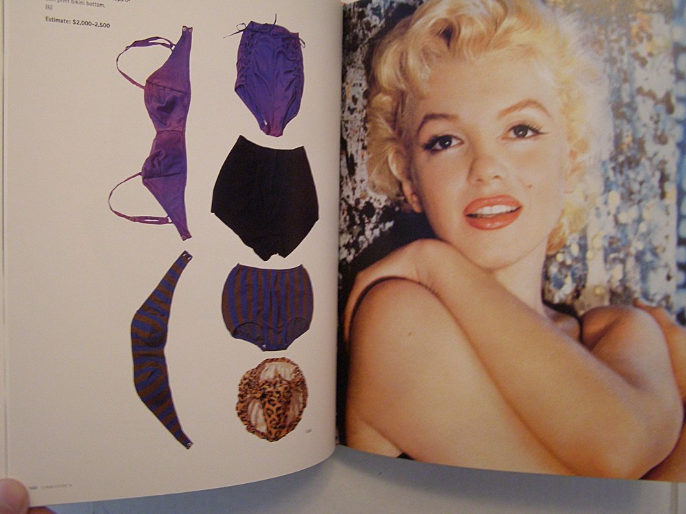 The Personal Property of Marilyn Monroe: Auction catalog, Wednesday 27 and Thursday 28 October 1999 used book depot