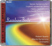 Theofanidis: Rainbow Body / Barber: Symyphony No. 1 / Copland: Apalachian Spring / Higdon: Blue Cathedral