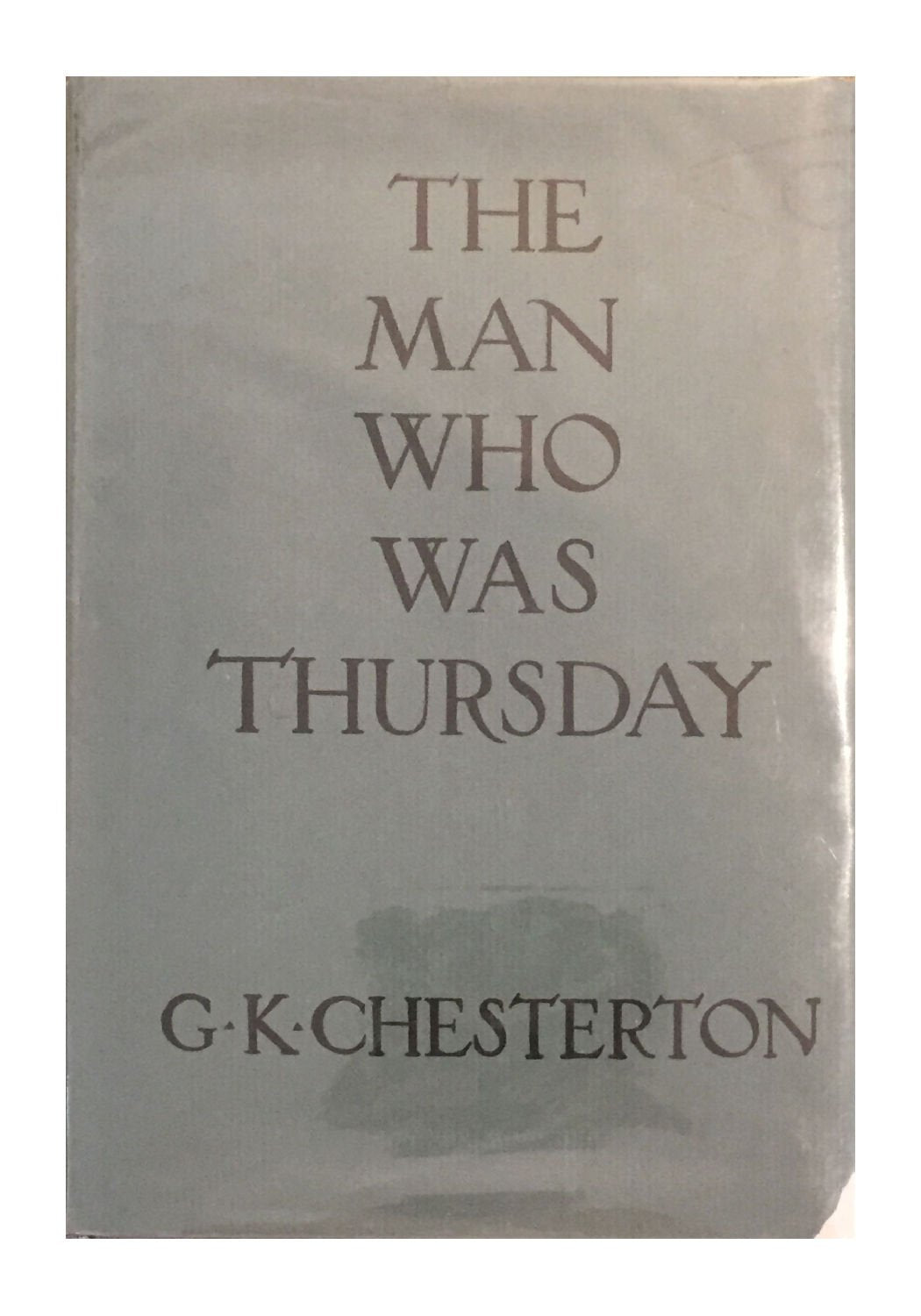 The Man Who was Thursday used book depot