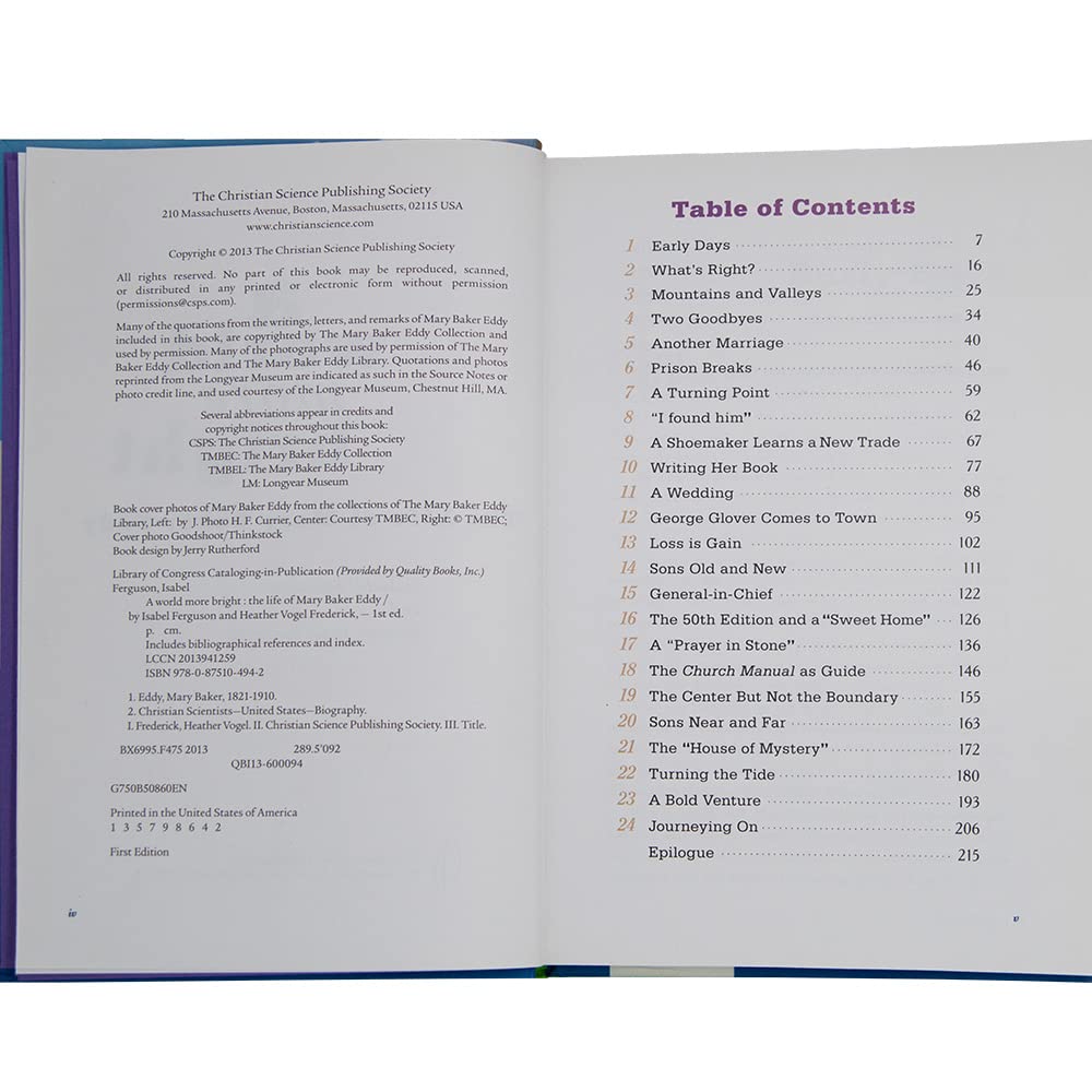 A World More Bright: The Life of Mary Baker Eddy used book depot