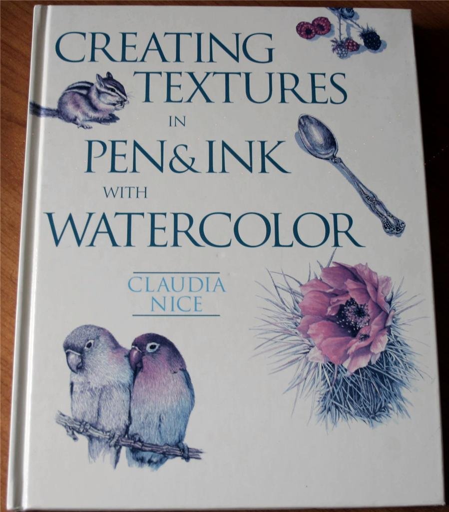 Creating Textures in Pen & Ink With Watercolor used book depot