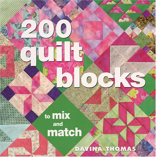 200 Quilt Blocks To Mix and Match used book depot