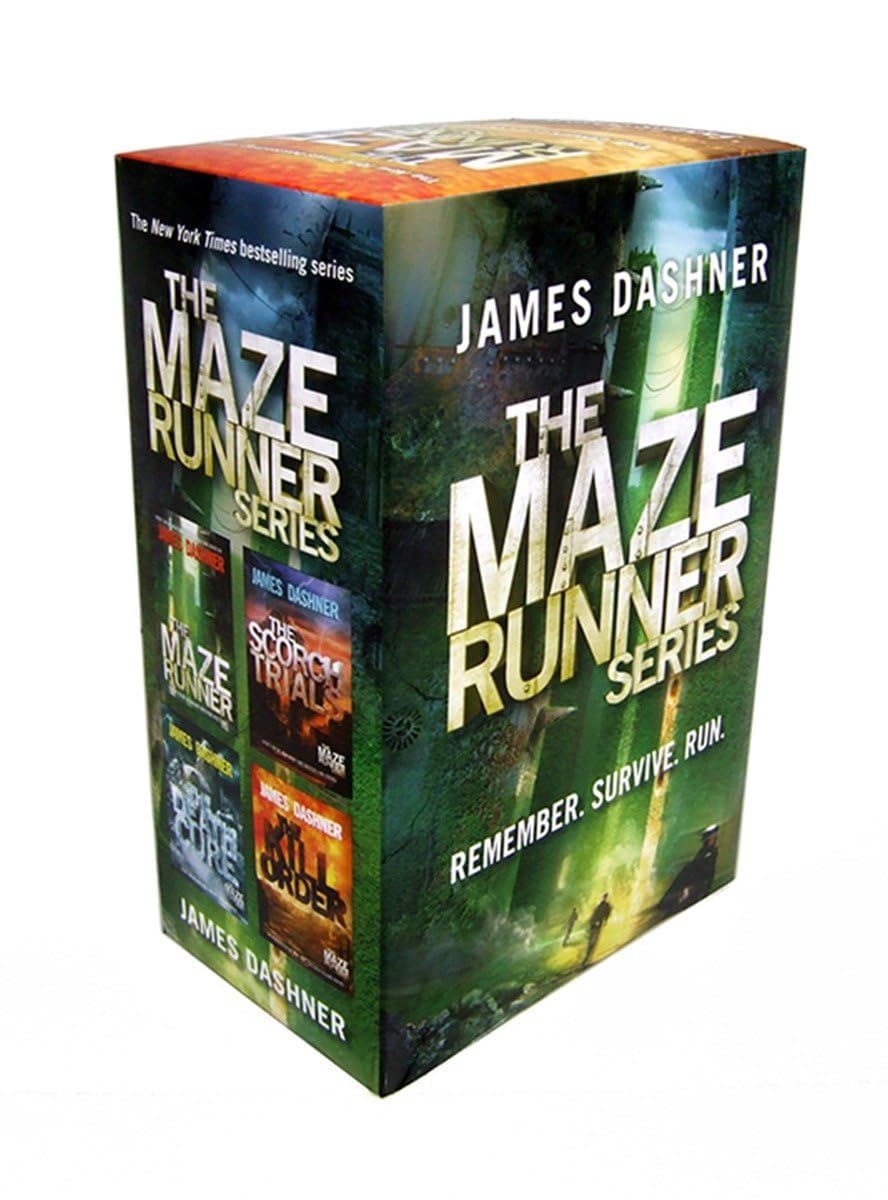 The Maze Runner Series (4-Book) used book depot