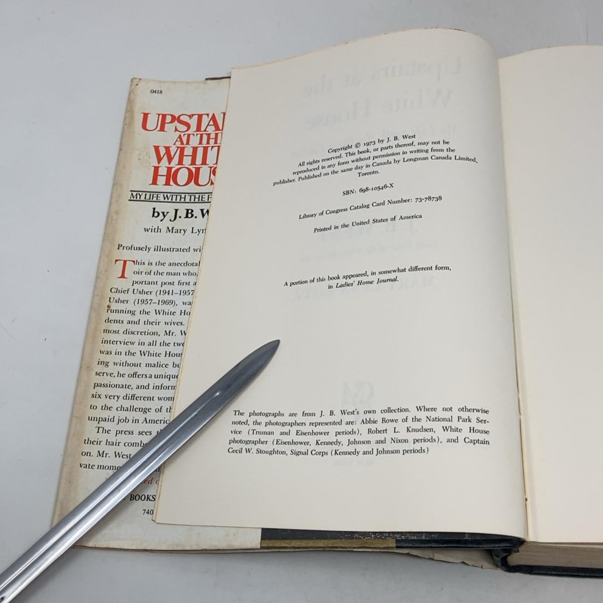 Upstairs at the White House: My Life With the First Ladies