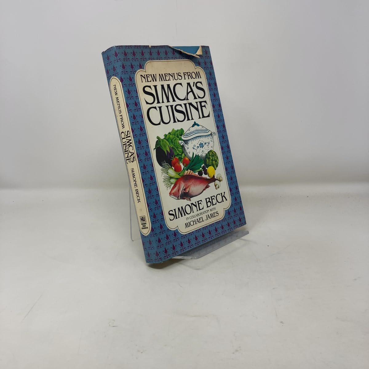 New Menus from Simca's Cuisine used book depot