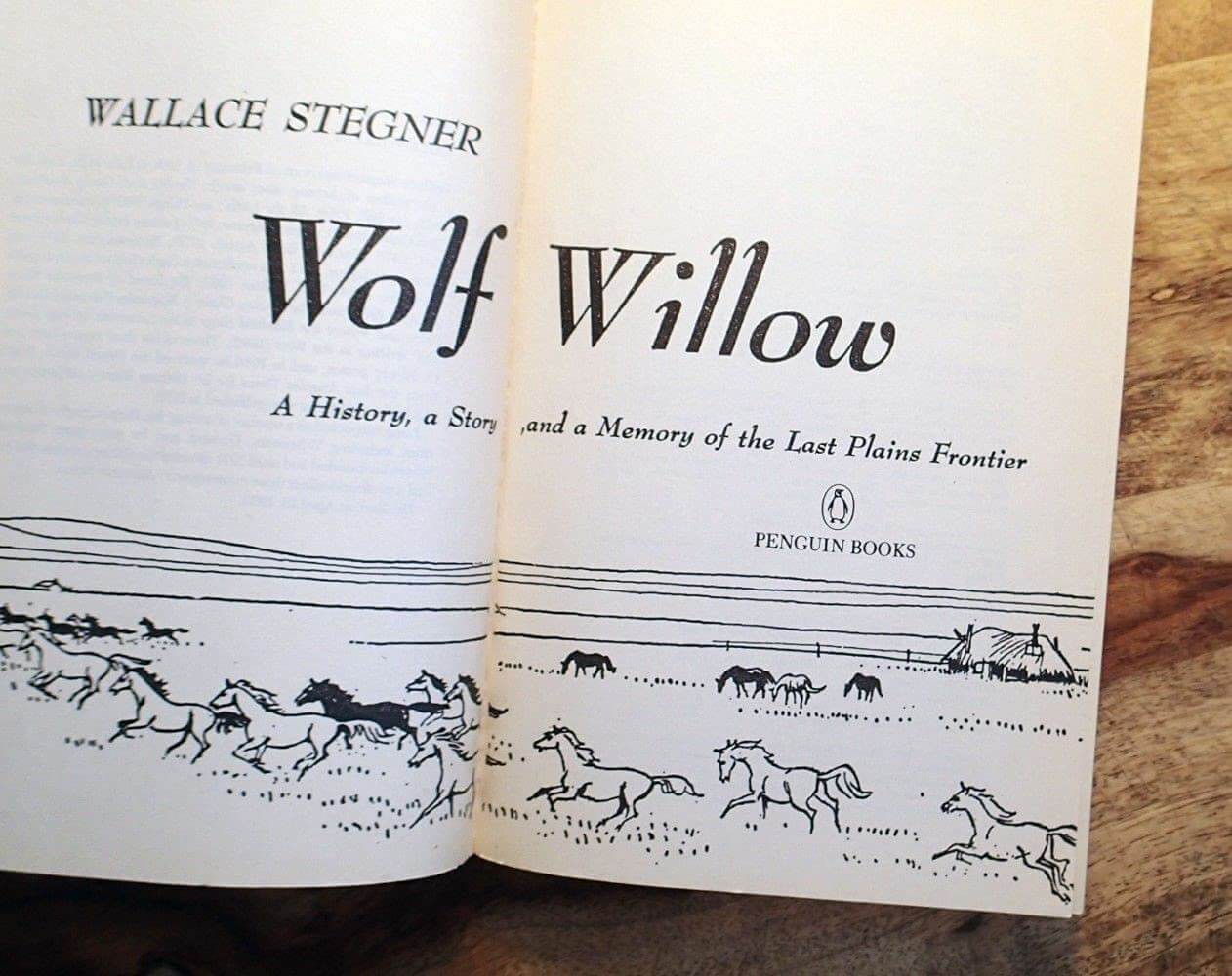 Wolf Willow: A History, a Story, and a Memory of the Last Plains Frontier used book depot