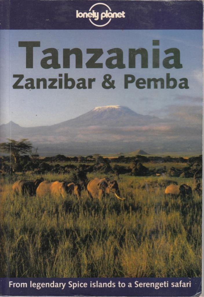 Lonely Planet Tanzania, Zanzibar & Pemba used book depot