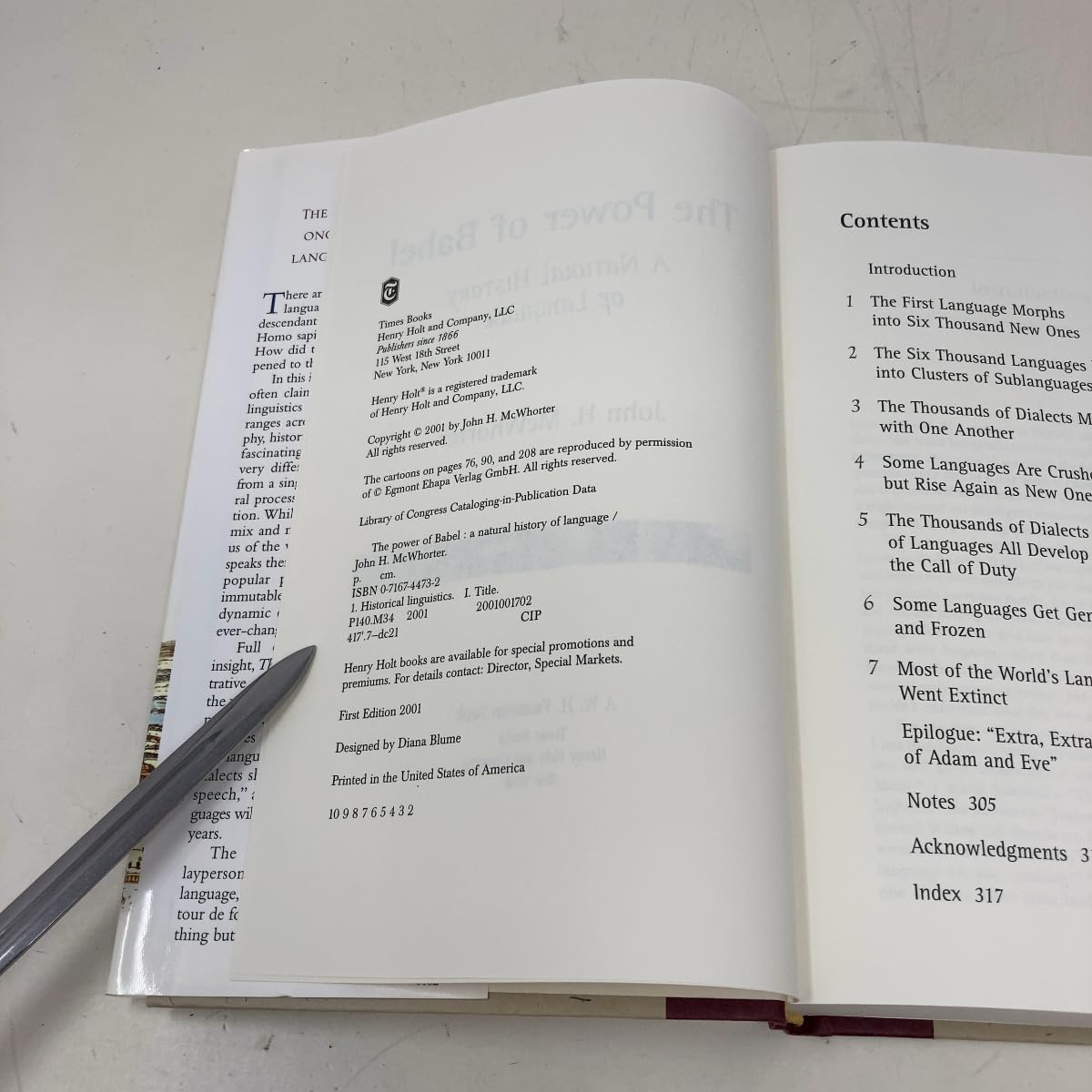 The Power of Babel: A Natural History of Language used book depot