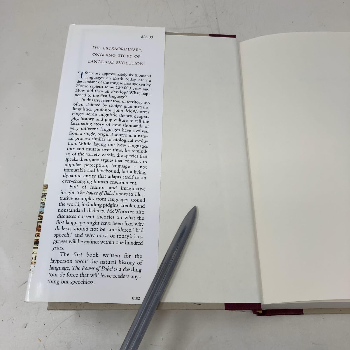 The Power of Babel: A Natural History of Language used book depot