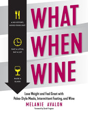 What When Wine: Lose Weight and Feel Great with Paleo-Style Meals, Intermittent Fasting, and Wine used book depot