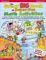 The Great Big Book of Super-Fun Math Activities used book depot