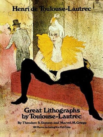 Great Lithographs by Toulouse-Lautrec used book depot