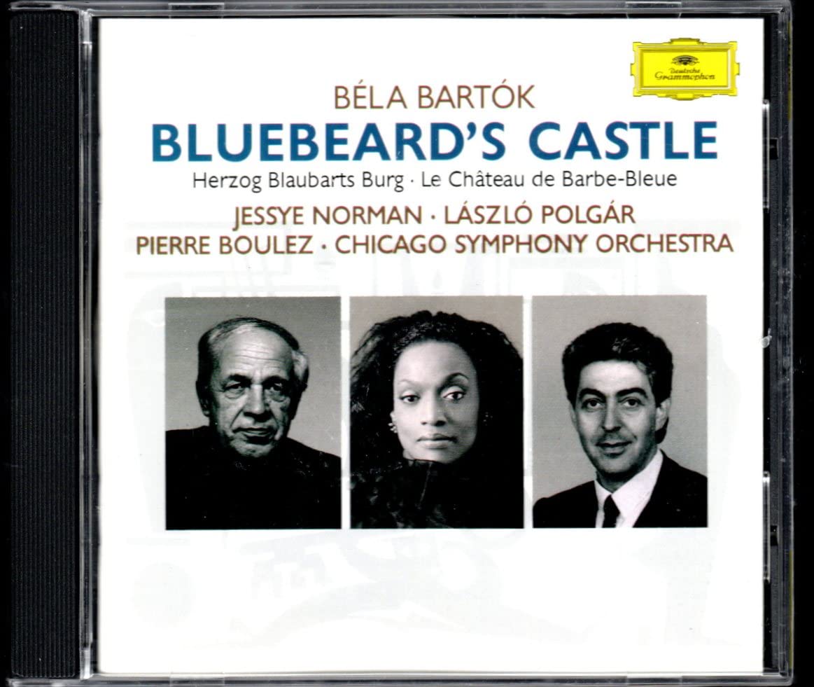 Béla Bartók: Bluebeard's Castle - Jessye Norman / László Polgár / Chicago Symphony Orchestra / Pierre Boulez used book depot
