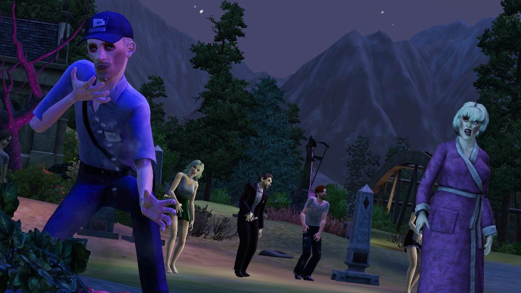 The Sims 3 Supernatural used book depot