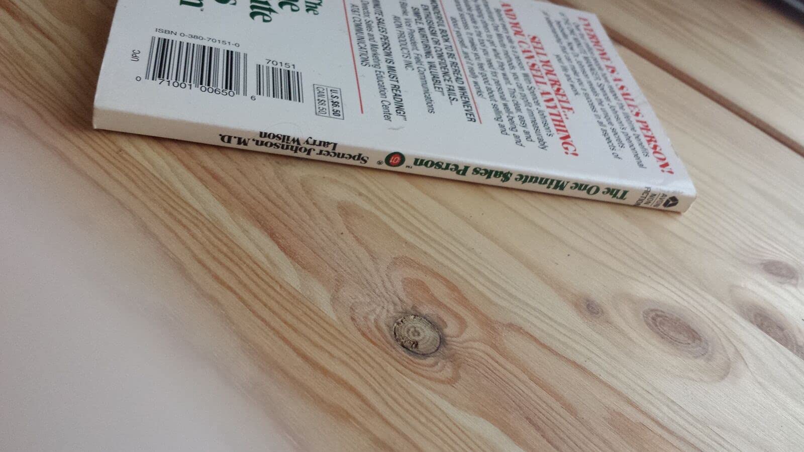 The One Minute Sales Person used book depot