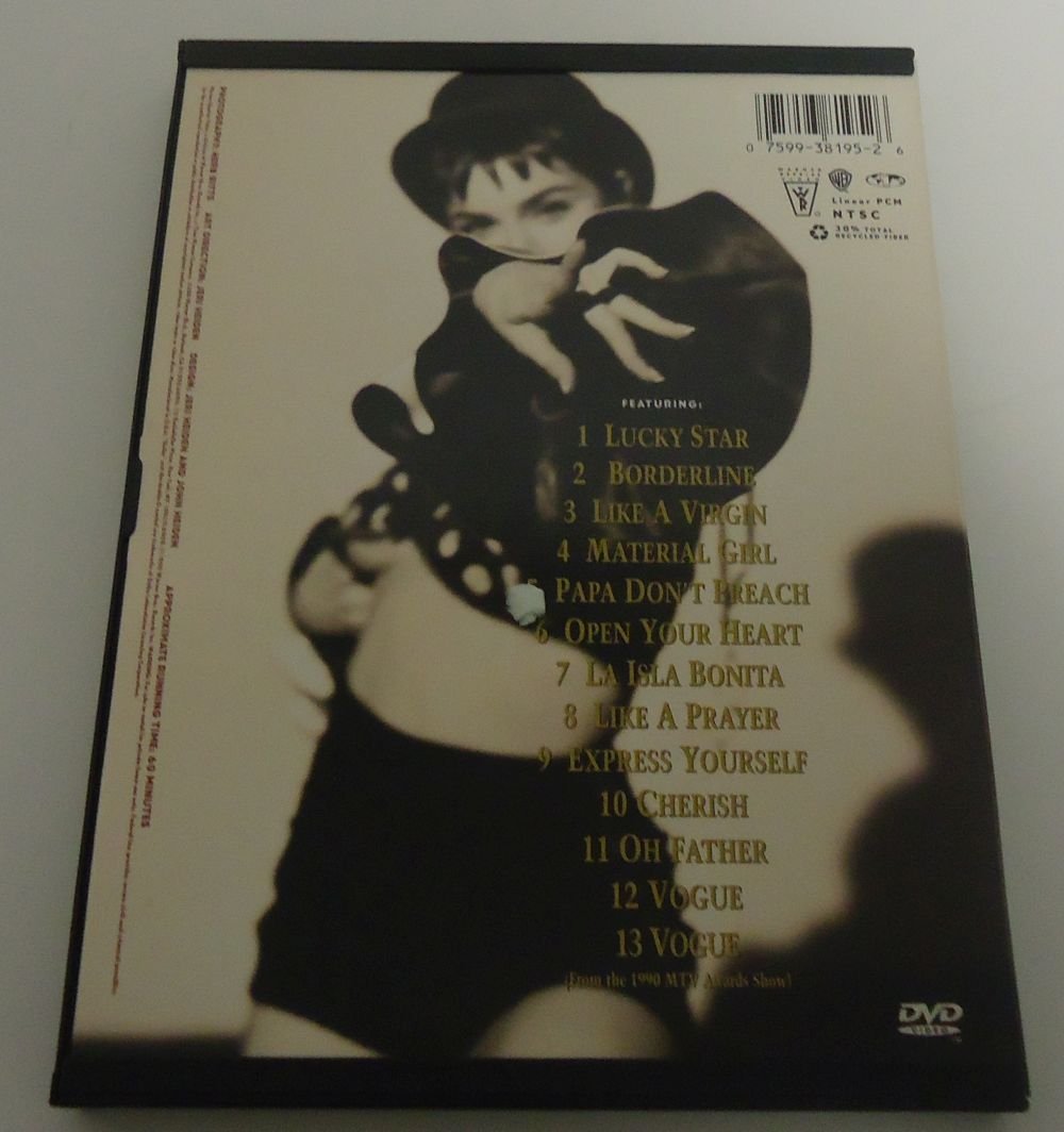 Madonna - The Immaculate Collection [DVD] used book depot
