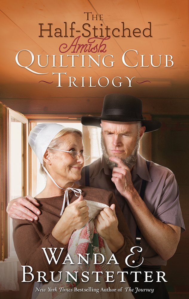 The Half-Stitched Amish Quilting Club Trilogy used book depot