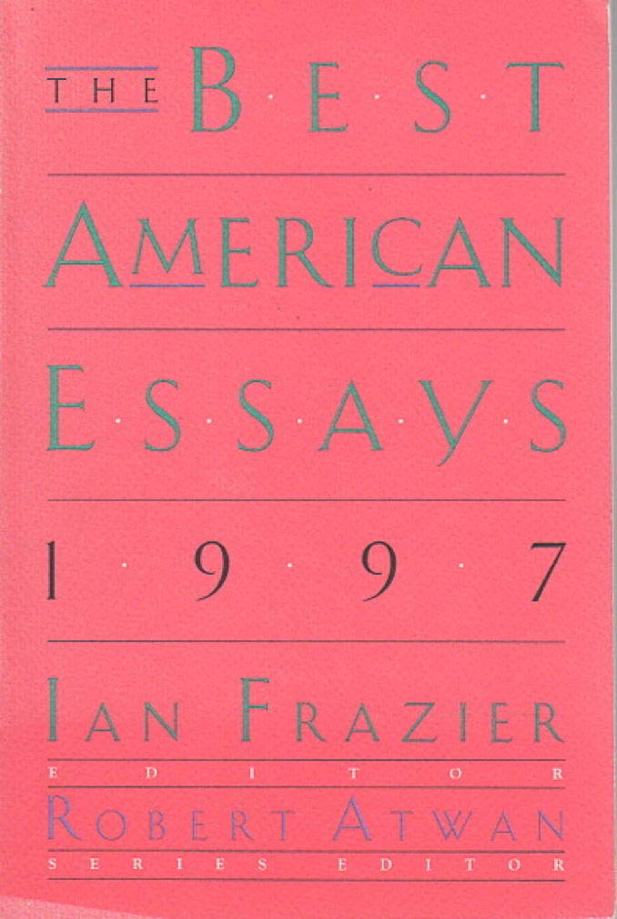 The Best American Essays 1997 used book depot