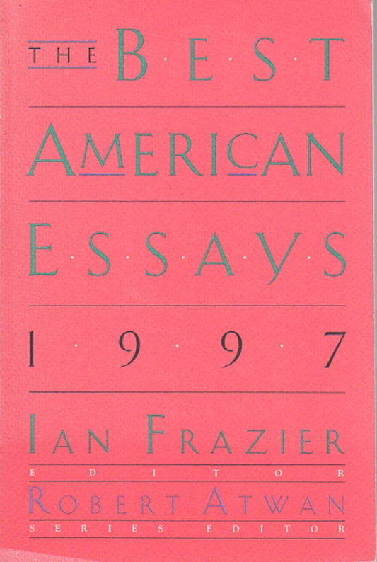 The Best American Essays 1997
