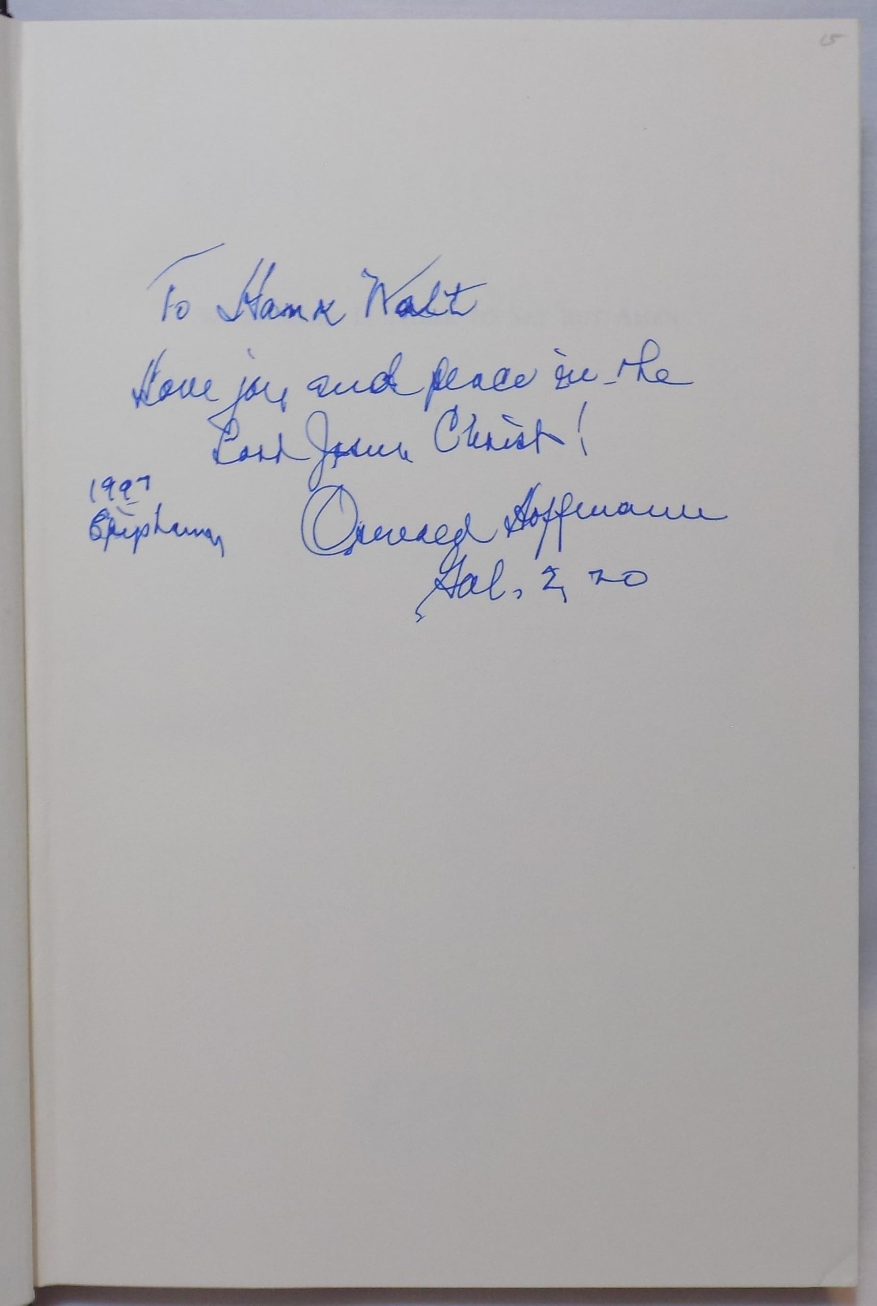 What More is There to Say But Amen?: The Autobiography of Dr. Oswald C.J. Hoffmann as Told to Ronald J. Schlegel used book depot